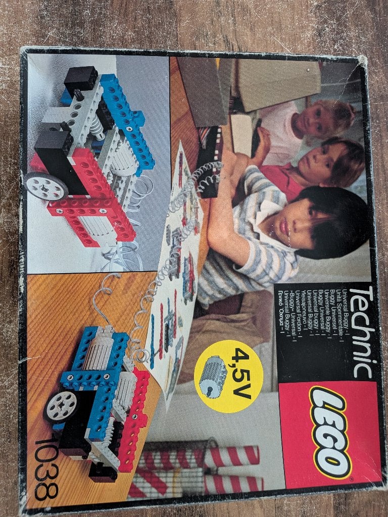 Lego Technic 1038 doos en handleiding (zonder inhoud), Kinderen en Baby's, Speelgoed | Duplo en Lego, Ophalen, Gebruikt, Lego