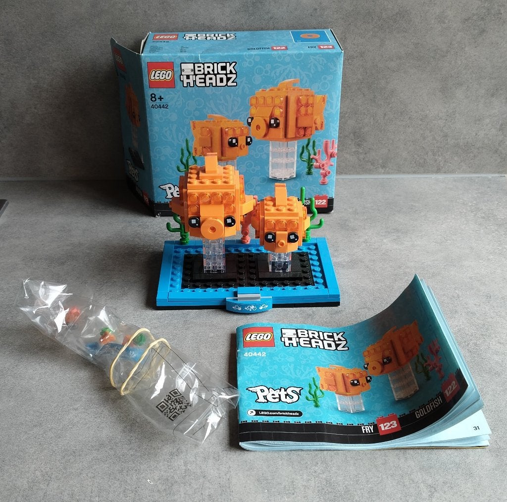 lego brickheadz 40442 goudvis, Enlèvement ou Envoi, BrickHeadz, Lego, Ensemble complet