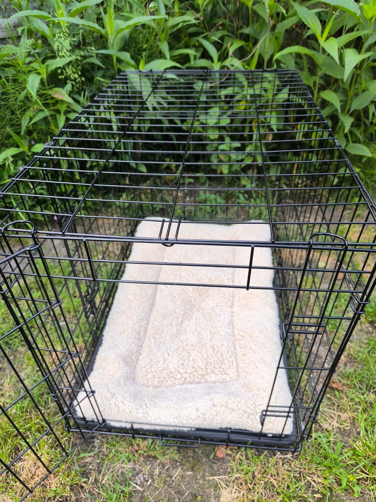Bench met kussen en plaid, Dieren en Toebehoren, Ophalen