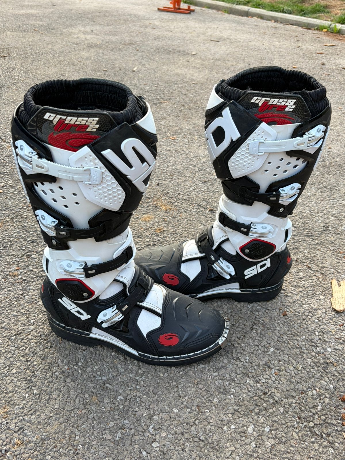Bottes Cross SIDI crossfire 2, Ophalen, Laarzen