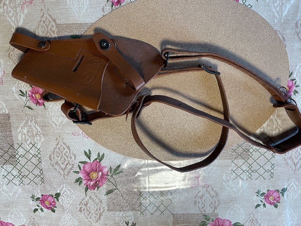 Colt 45 1911 kopieerbare schouderholster, Ophalen of Verzenden, Landmacht, Overige typen