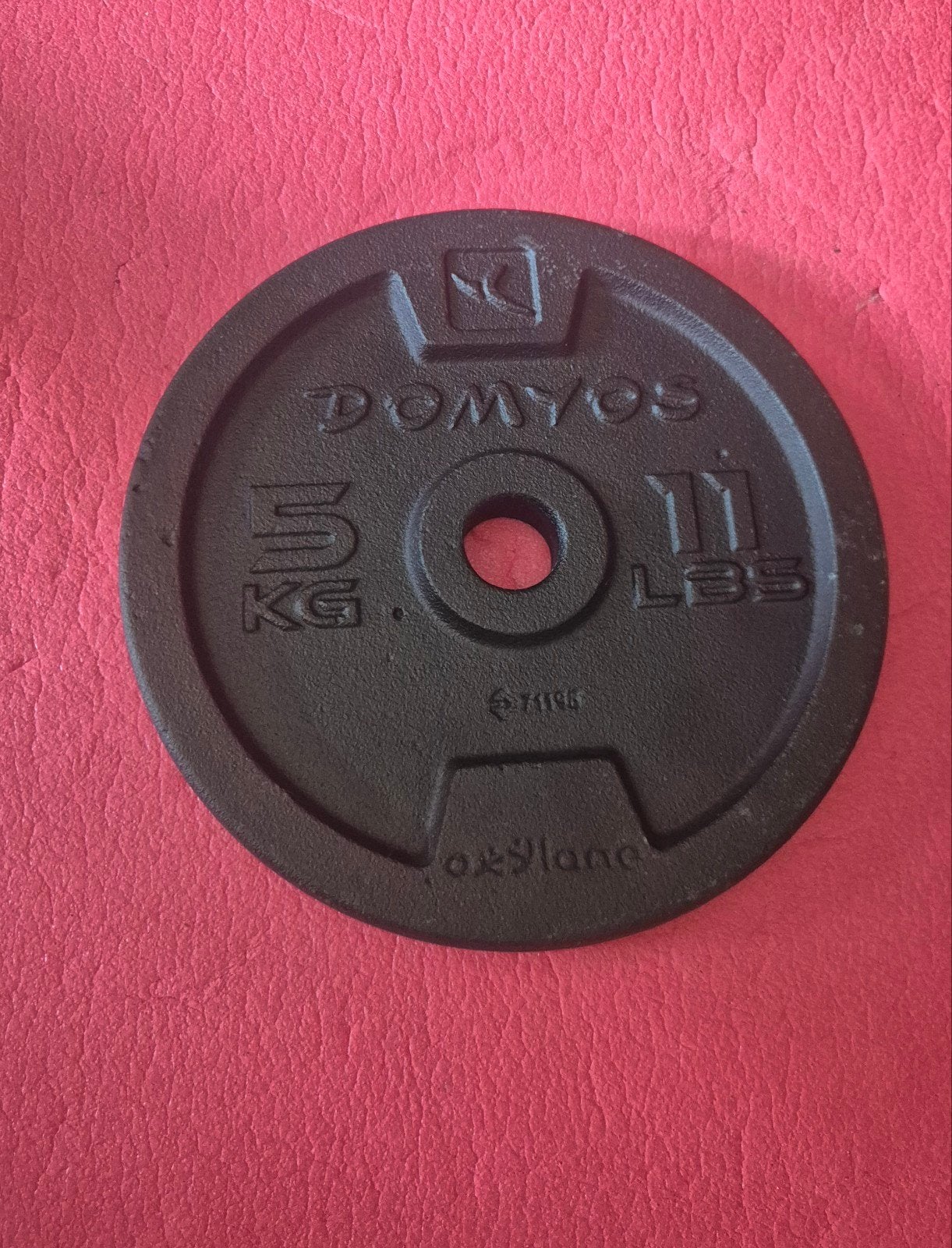 5kg platen lood, Enlèvement