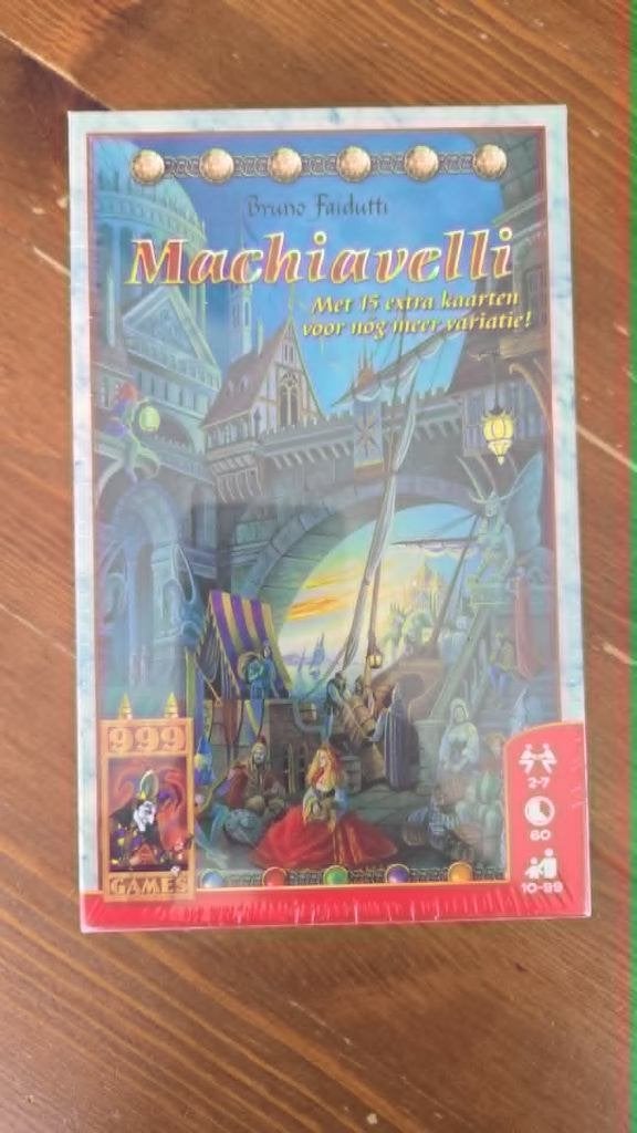 Kaartspel Machiavelli van 999 Games, Ophalen, Nieuw, 999 games
