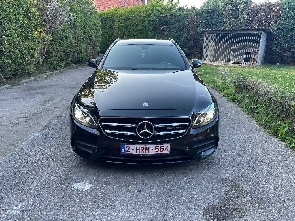 Mercedes e220 cdi volledig amg uitvoering 195 pk automaat, Autos, Cuir et Alcantara, Achat, 143 kW, Euro 6