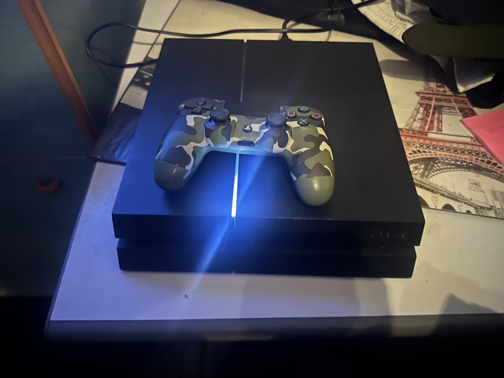 PS4 + LG 29” Ultrawide Gaming Monitor + Controller, Ophalen, Gebruikt, Met 1 controller, Original