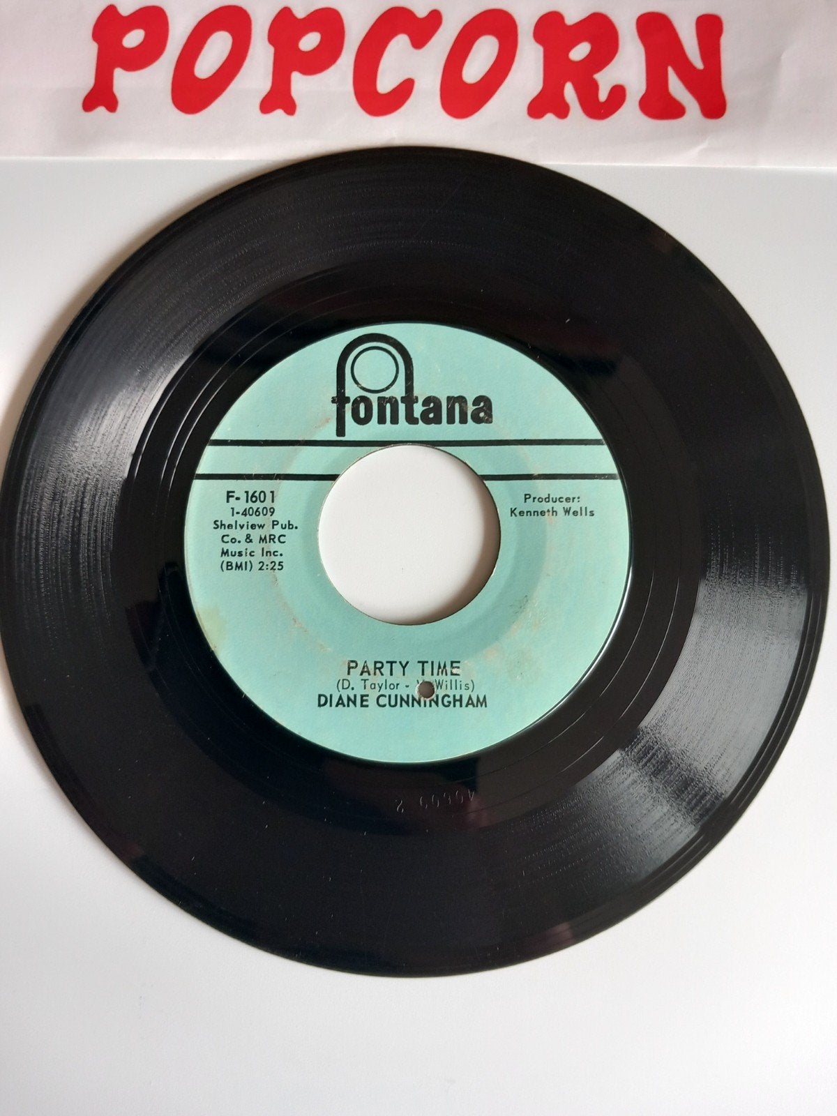 DIANE CUNNINGHAM. PARTY TIME. USA 45T