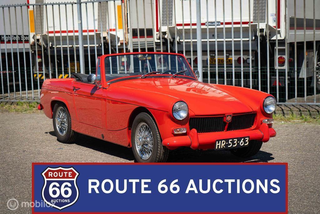 MG Midget MkII | 1964 | Route 66 Auctions, Autos, Oldtimers & Ancêtres, Entreprise, Achat, MG, Essence, Autre carrosserie, Boîte manuelle