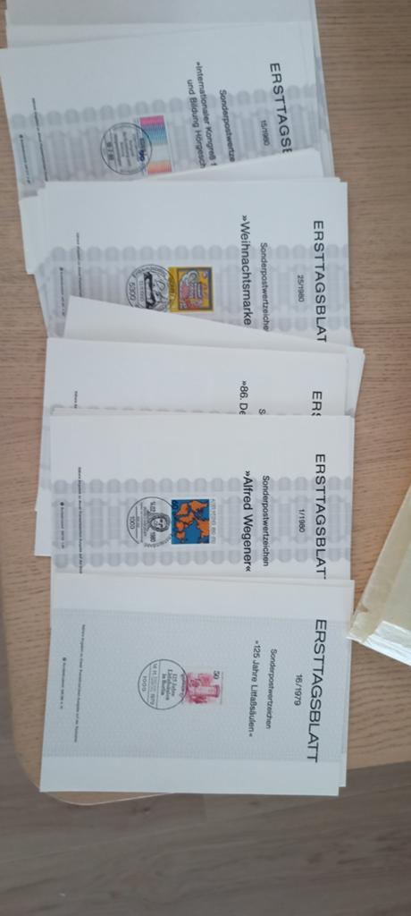 Eerste dag afstempeling, Postzegels en Munten, Ophalen