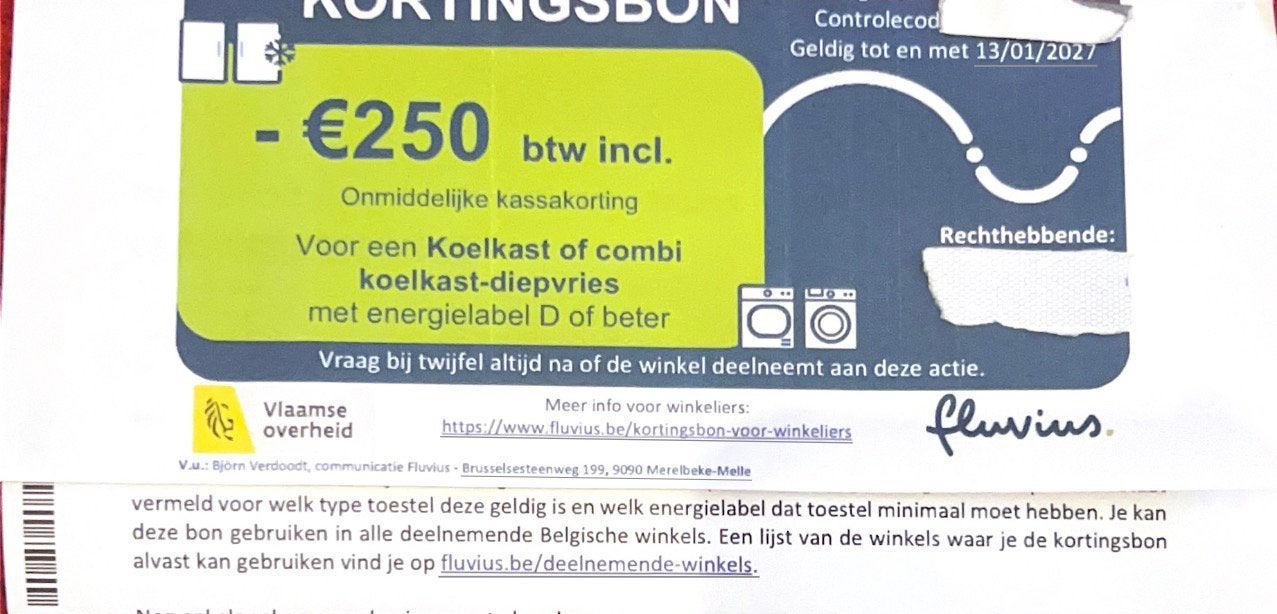 €250 Kortingsbon – €150 per stuk, Tickets en Kaartjes, Kortingsbon
