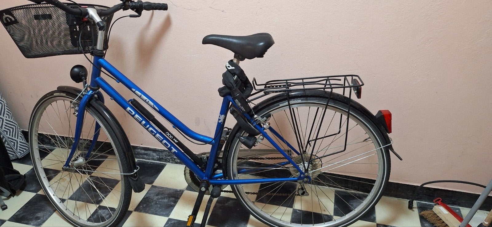 Mooie fiets, Enlèvement