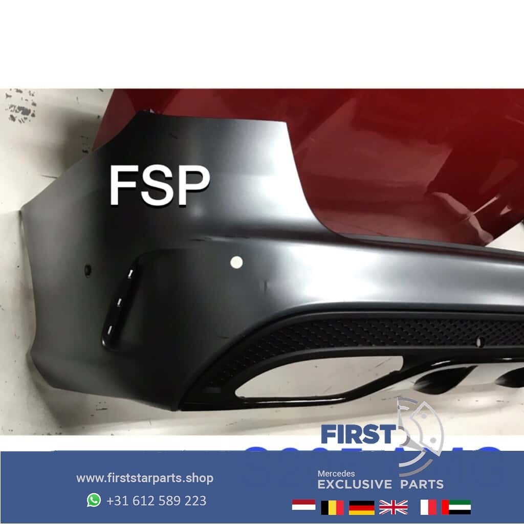 S205 AMG Achterbumper Mercedes C Klasse Estate 2014-2019 gri, Enlèvement ou Envoi, -, -, -