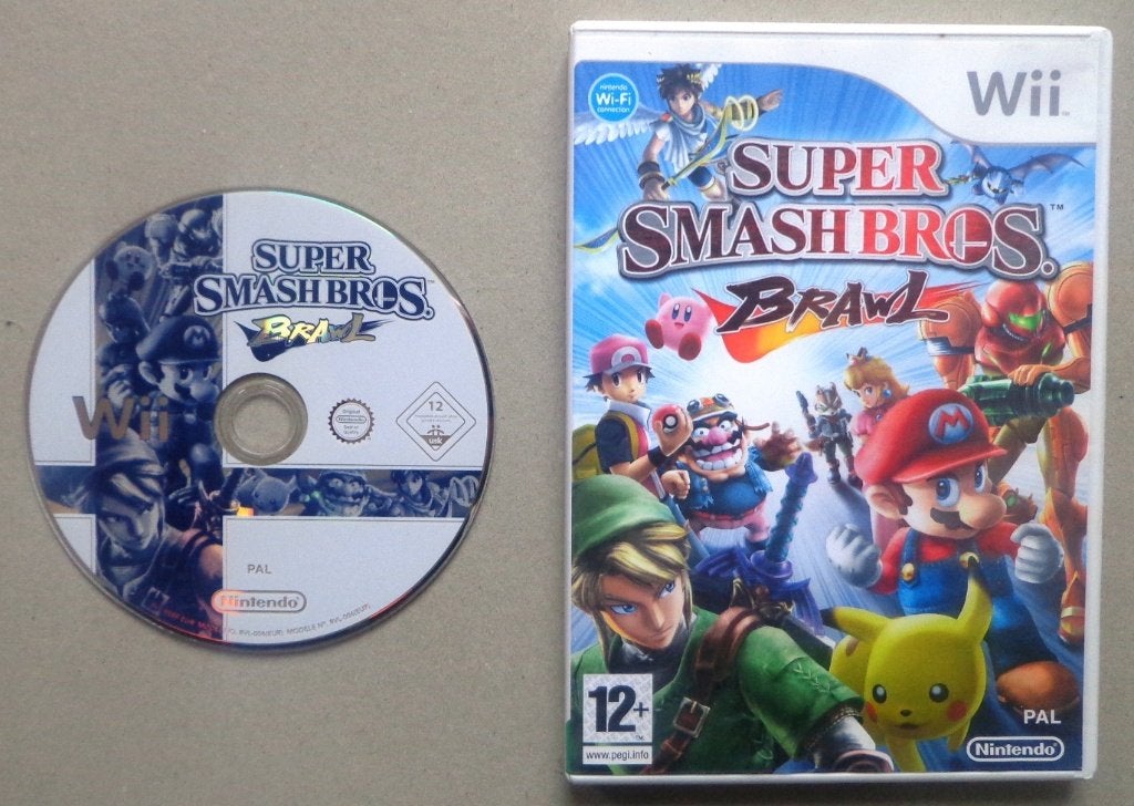 Super Smash Bros Brawl voor de Nintendo Wii, Games en Spelcomputers, Games | Nintendo Wii, Ophalen of Verzenden, Zo goed als nieuw