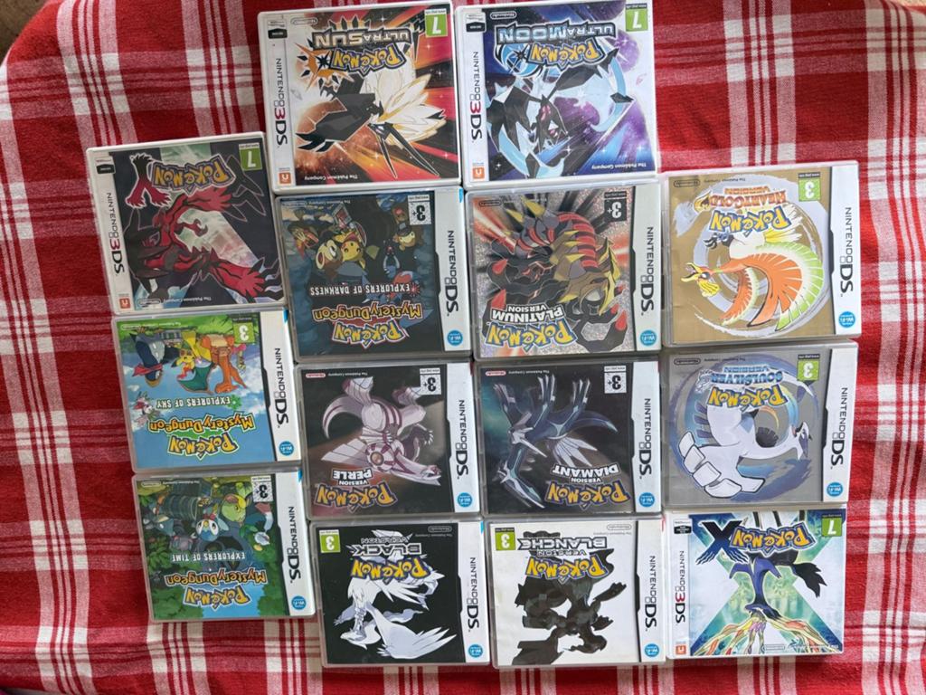 pokemon  15 jeux ds, Utilisé