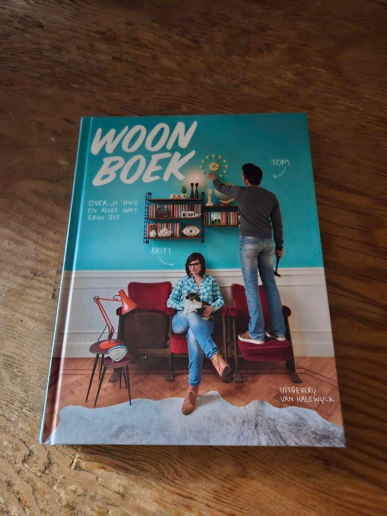Britt Sebrechts - Woonboek, Boeken, Ophalen, Britt Sebrechts; Tom Cole