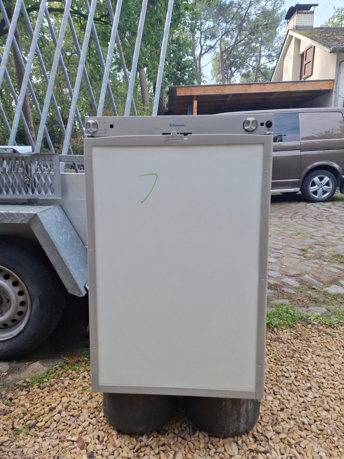 koelkast en diepvriezer, Ophalen, Gebruikt, Elektrisch