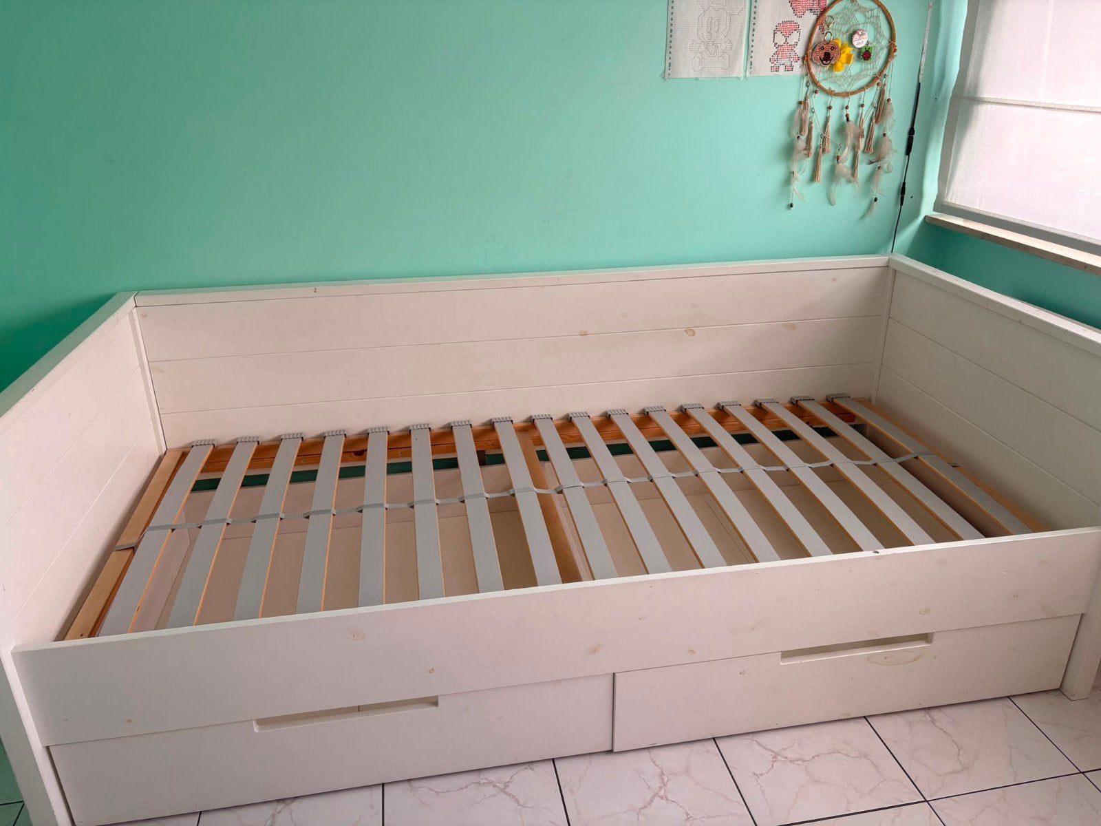 Eenpersoonsbed Ikea, Kinderen en Baby's, Ophalen, Lattenbodem