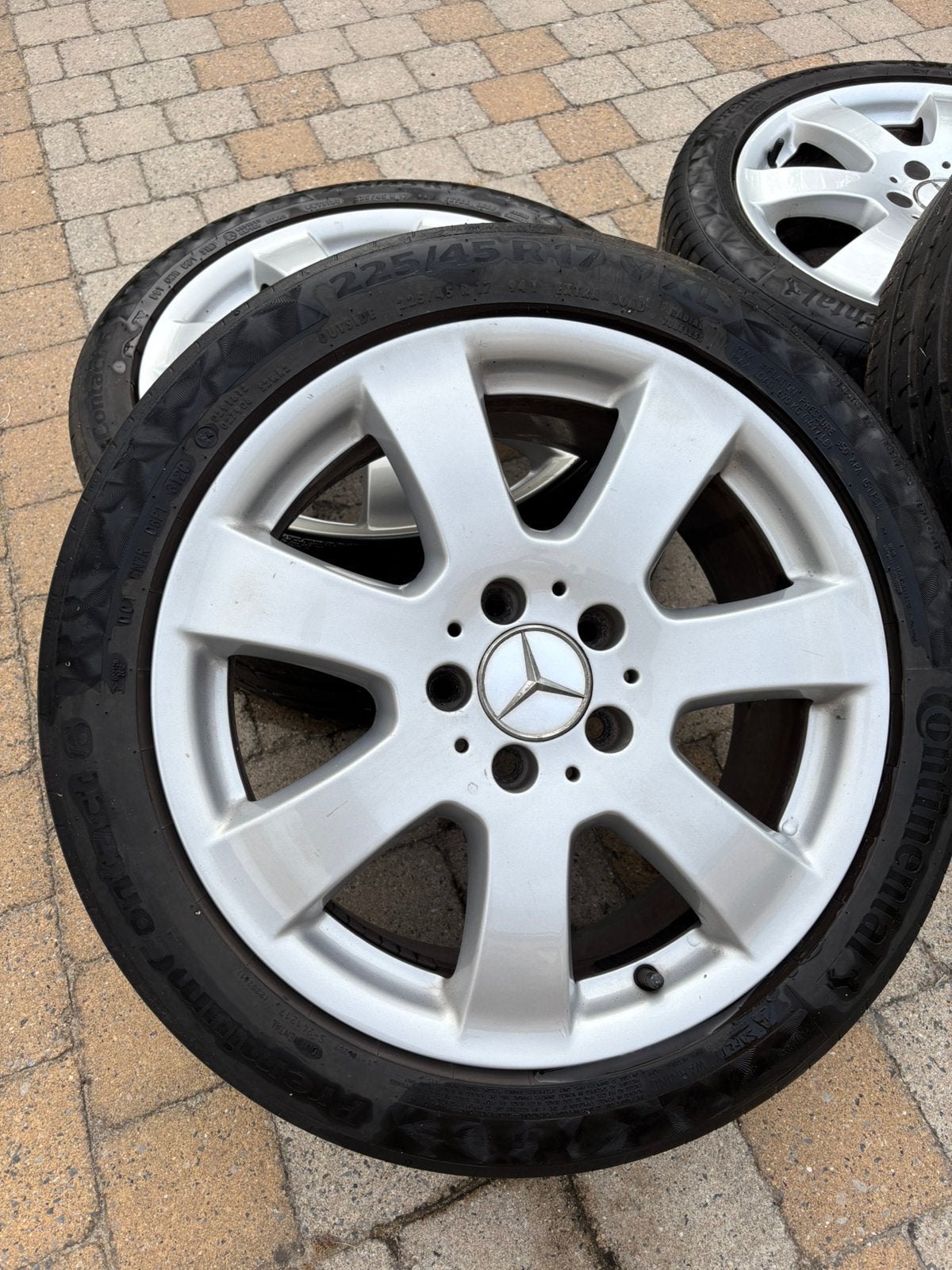 Mercedes velgen/jantes, Autos : Pièces & Accessoires, Pneus & Jantes, Enlèvement, Jante(s)