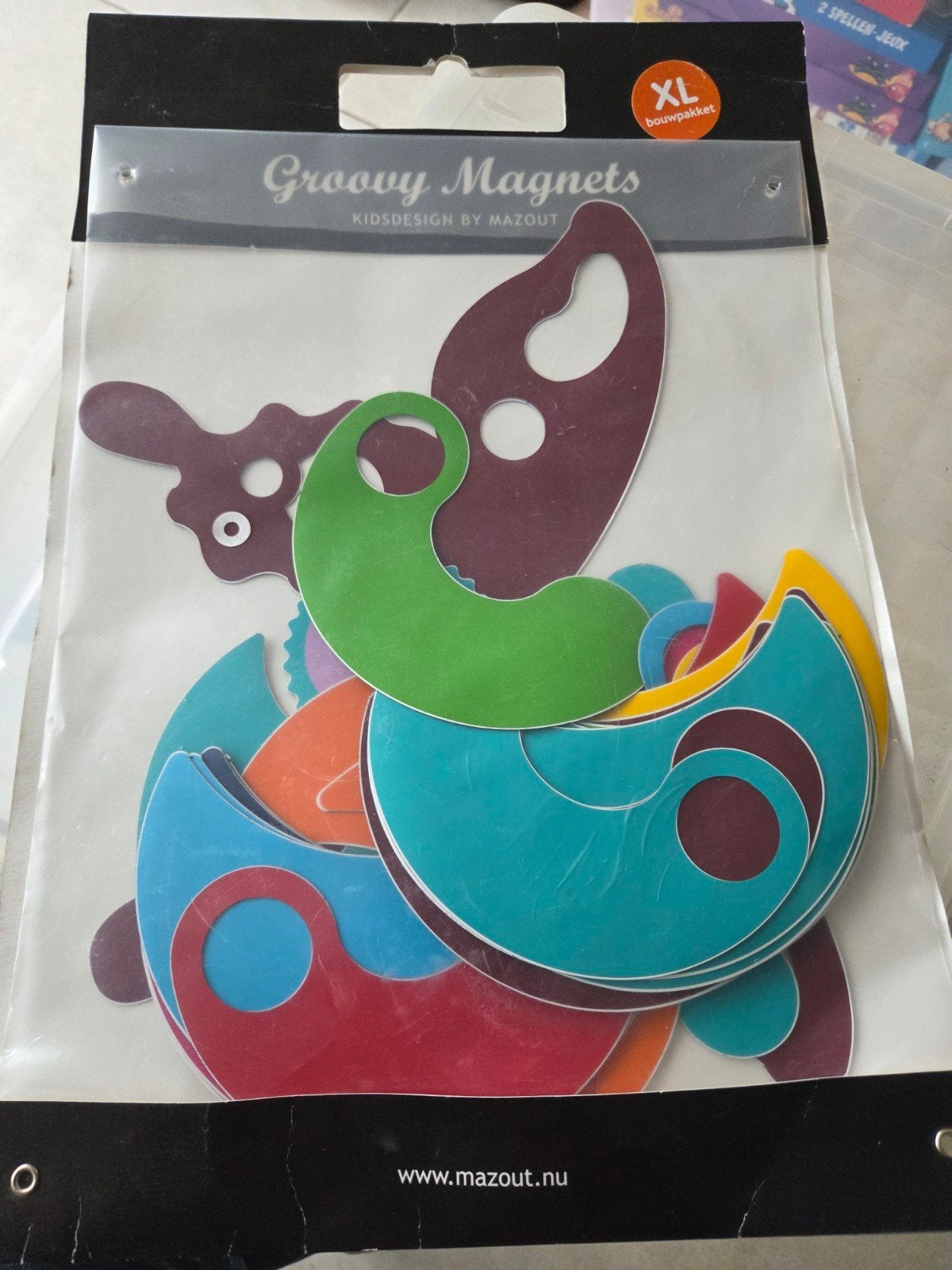 groovy magnets by mazout - bouwpakket rups XL, Ophalen, Nieuw