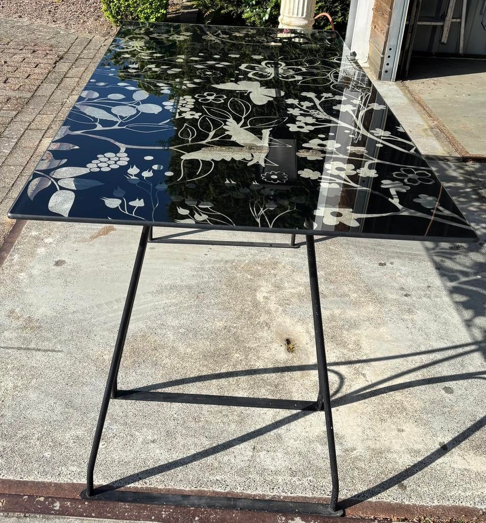 Glazen tuintafel, Enlèvement, Comme neuf