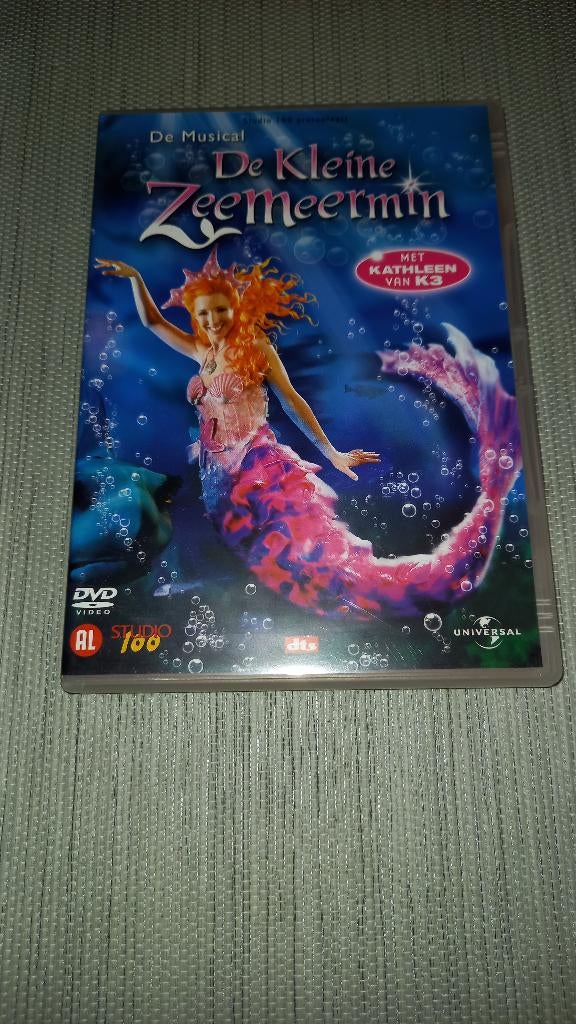 DVD De Kleine Zeemeermin, CD & DVD, DVD | Enfants & Jeunesse, Enlèvement ou Envoi, Utilisé, Autres genres, TV fiction