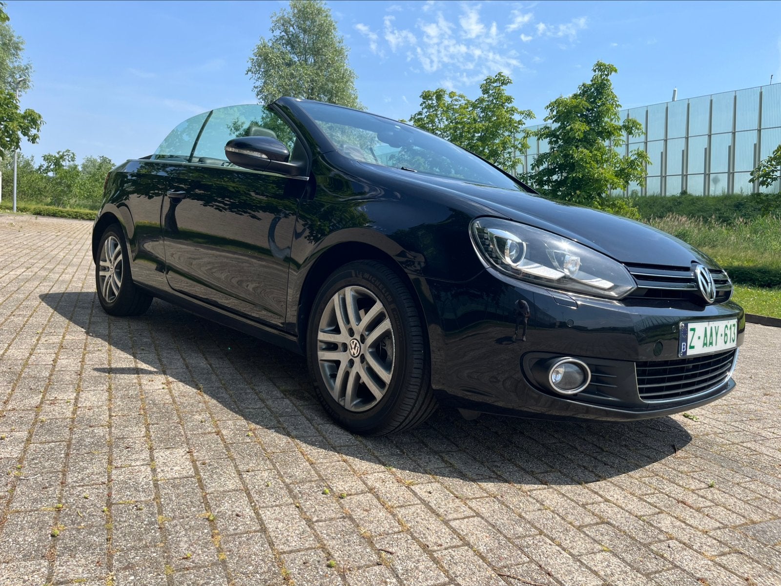 Volkswagen Golf 1.2 TSI 2016/137000 km, Auto's, Euro 5, Cabriolet, Zwart, Bedrijf