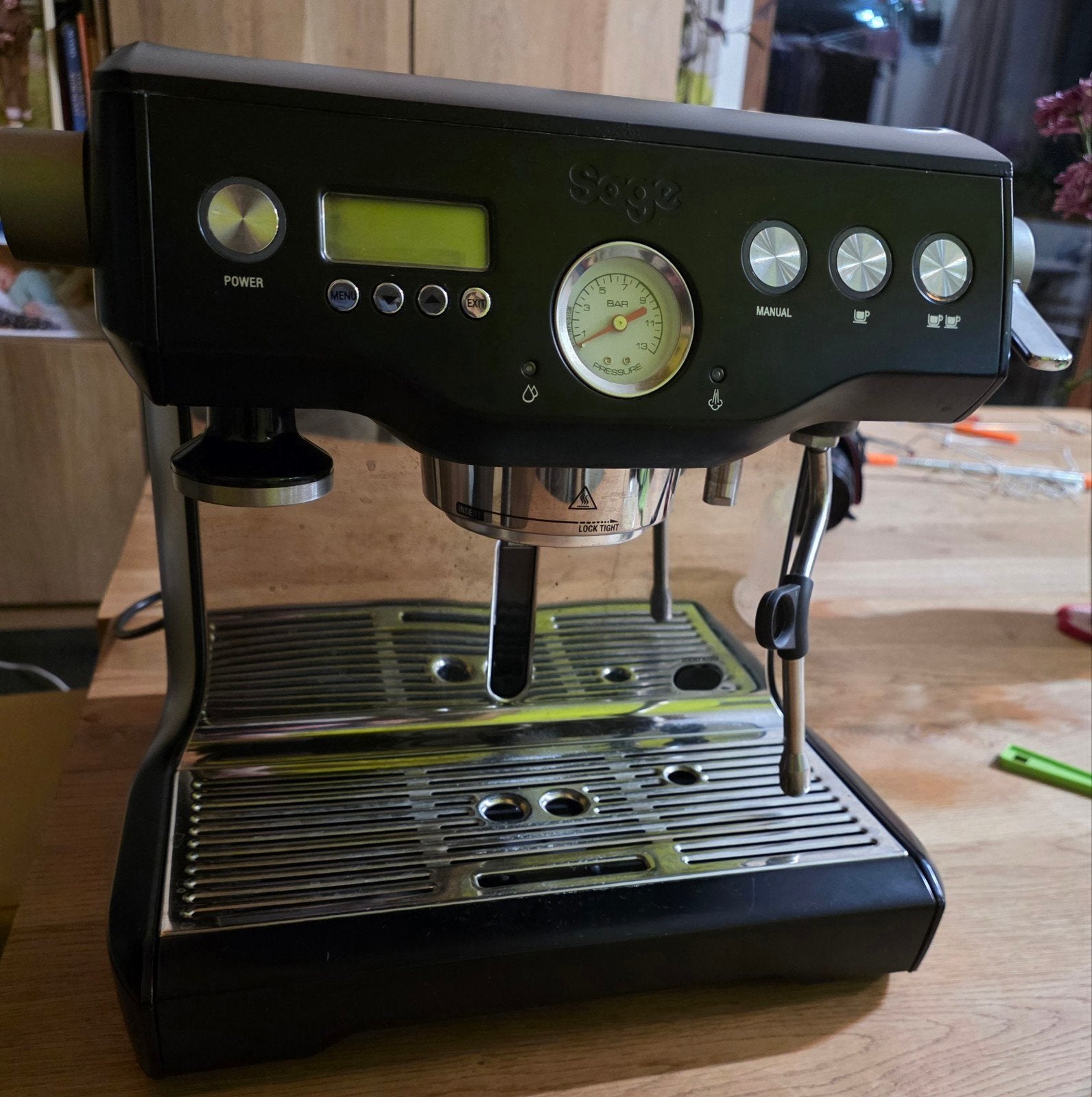 Sage Dual Boiler 'refurbished', Elektronische apparatuur, Ophalen, Espresso apparaat, Refurbished, Gemalen koffie