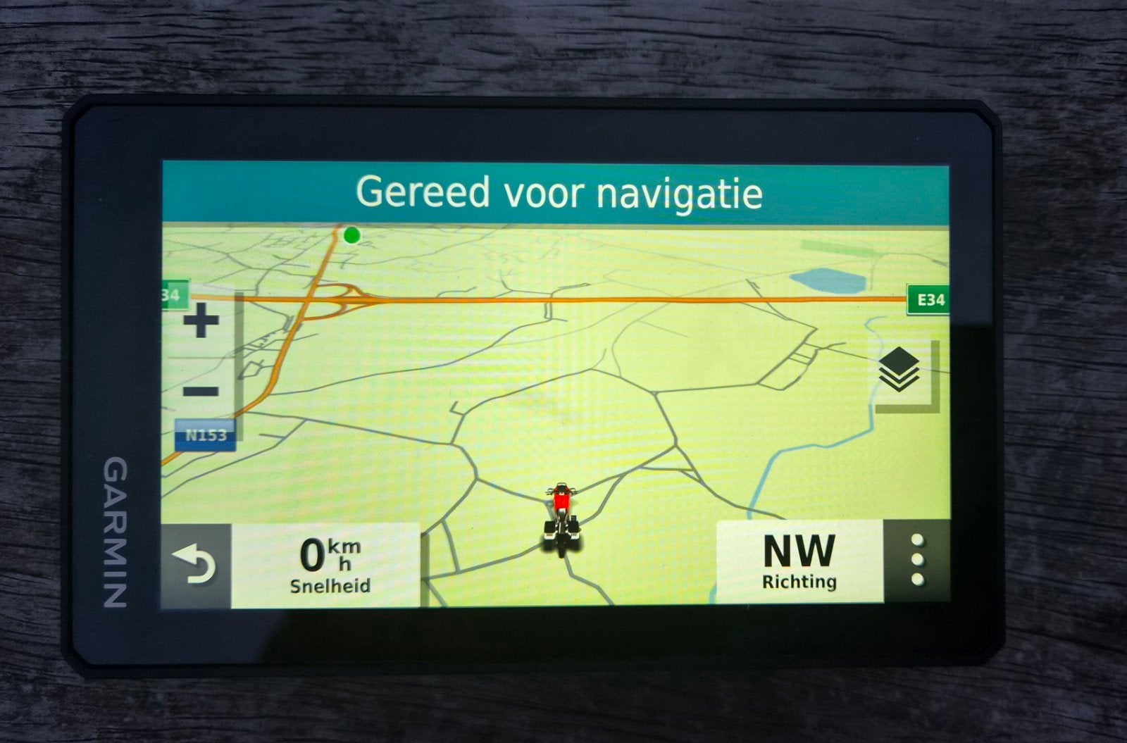 Garmin zumo XT, Motoren, Ophalen, Gebruikt