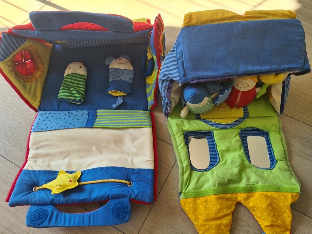 Haba stoffen baby- en peuterspeelgoed, Ophalen