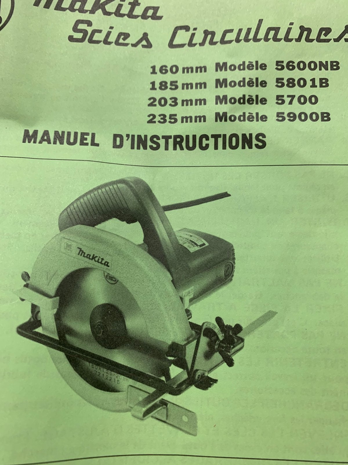 InvalzaagMakita, Enlèvement, Utilisé, 20 à 40 mm, Autres types