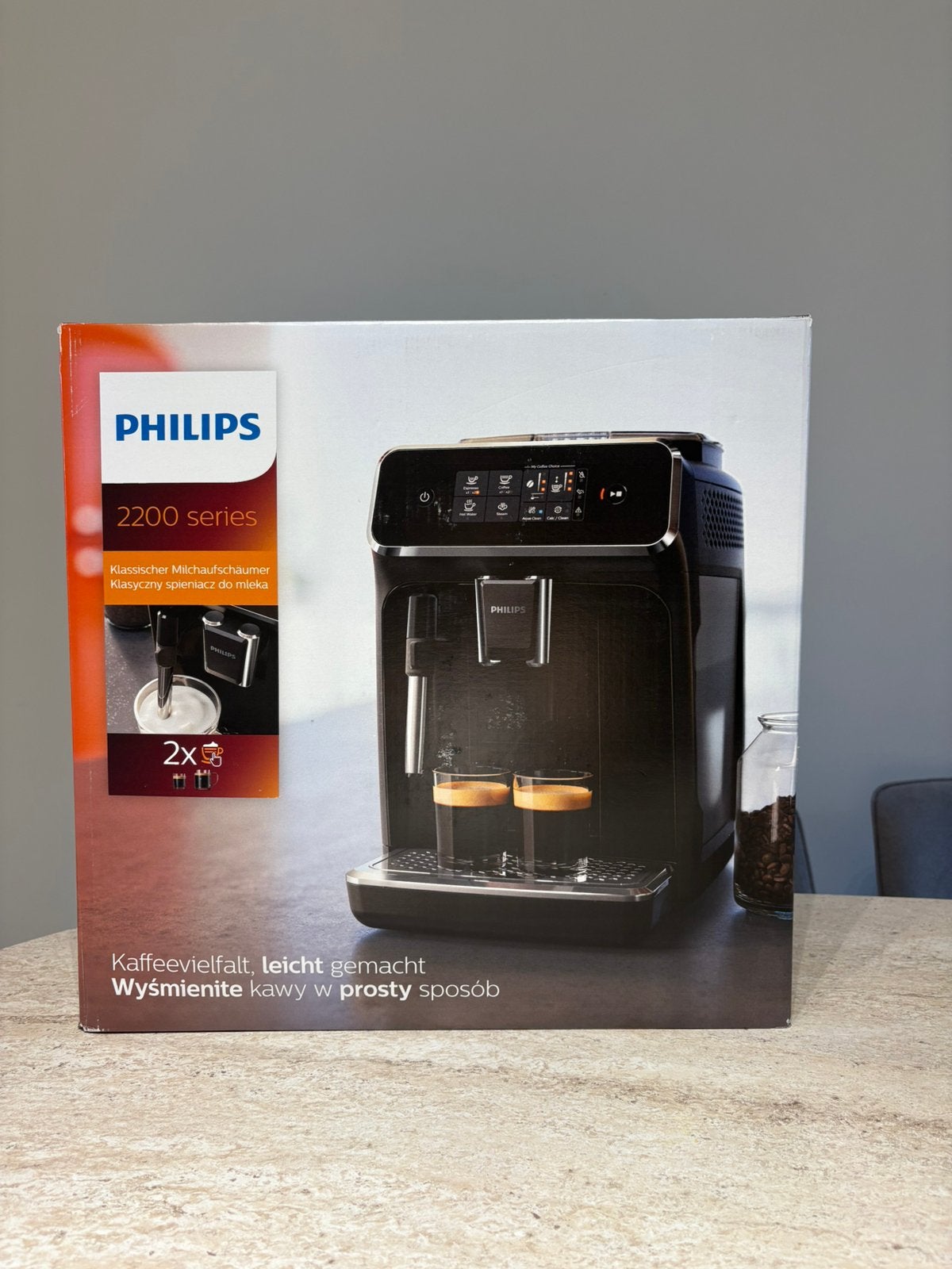 Nieuw Koffiemachine, Electroménager, Enlèvement, Philips, Grains de café