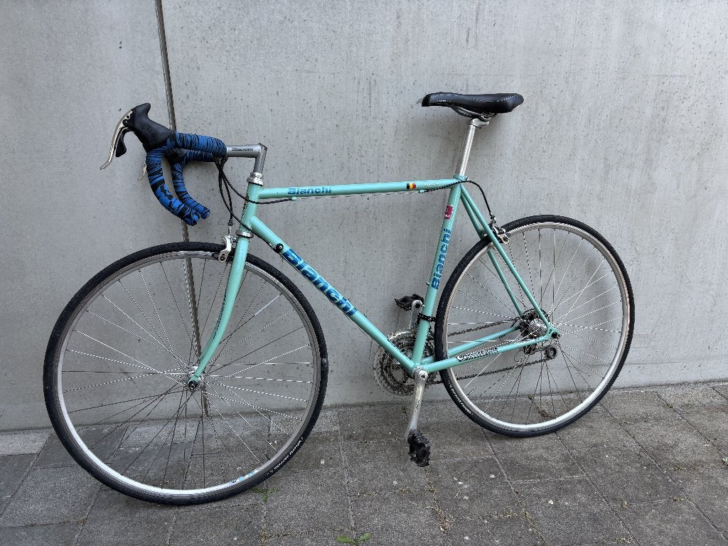 Retro koersfiets Bianchi campagnolo, Fietsen en Brommers, Overige merken, 28 inch, Gebruikt, Staal