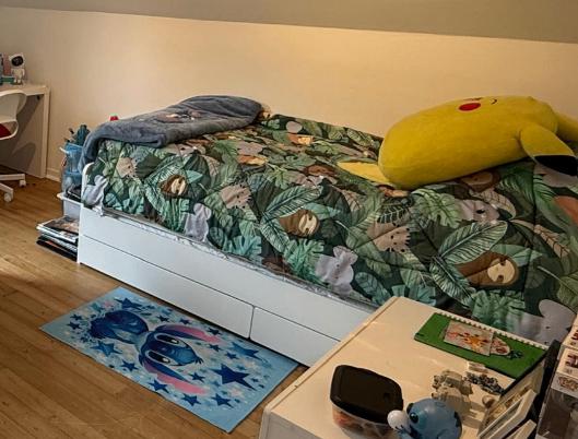 Lit enfant extensible ikea, Enfants & Bébés, Enlèvement, Comme neuf, Matelas