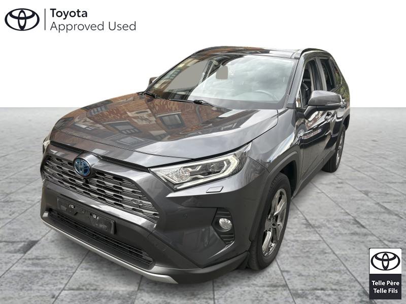 Toyota RAV-4 Premium Plus, Autos, Toyota, Argent ou Gris, 2487 cm³, Euro 6, 131 kW