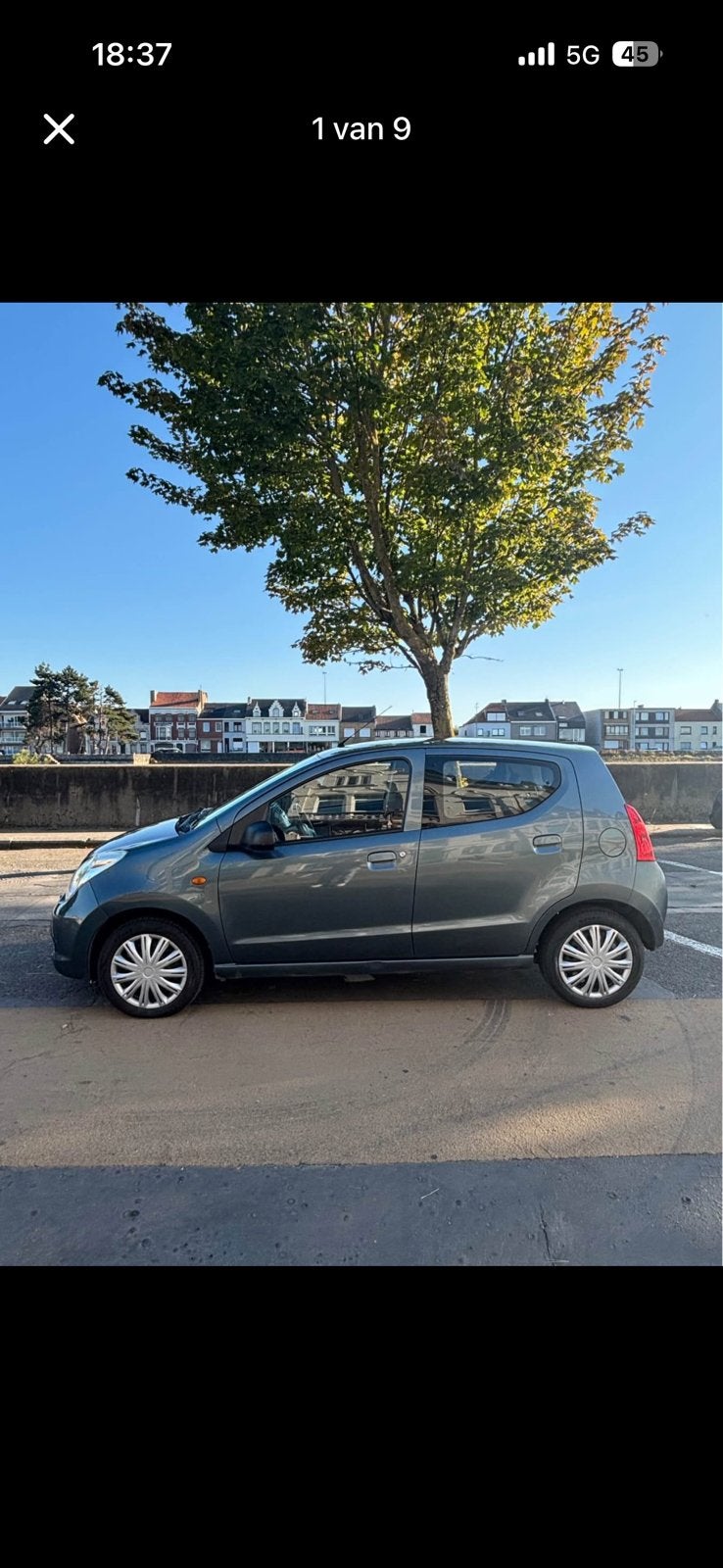 Suzuki Alto, Auto's, Voorwielaandrijving, Stof, Blauw, 996 cc