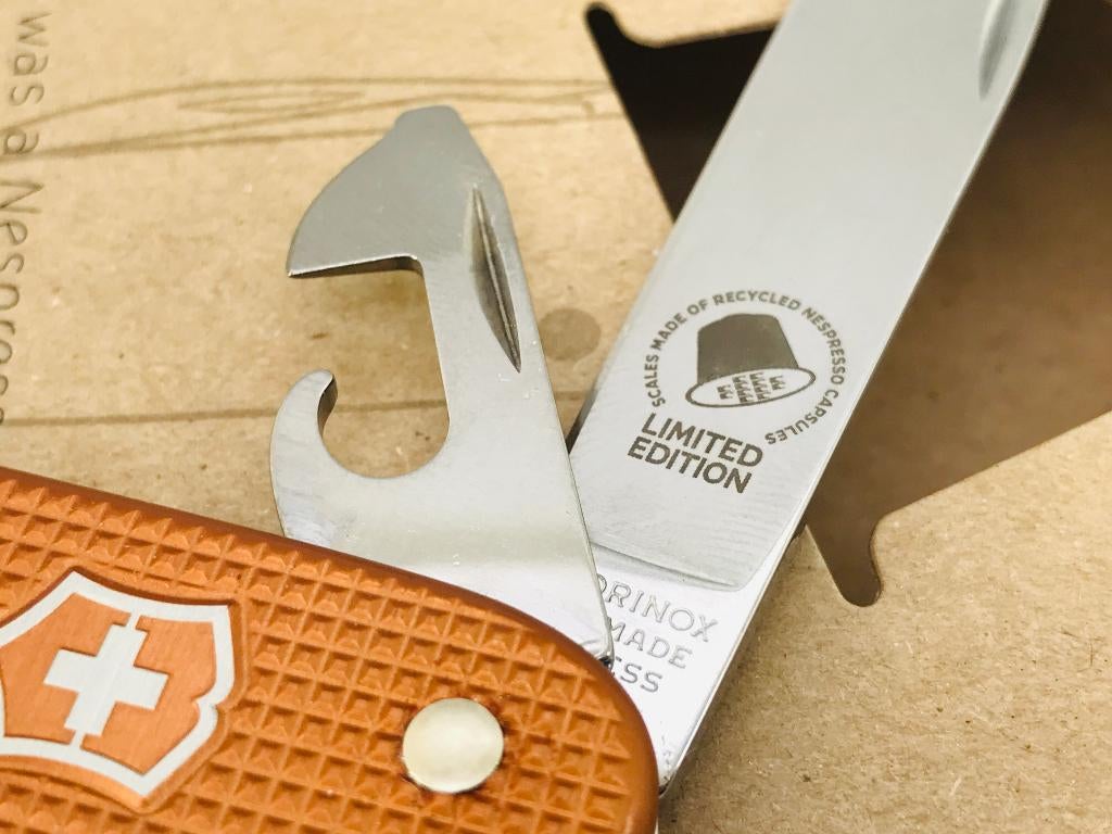 Victorinox Pioneer NESPRESSO LIVANTO Burnt Orange 2017, Ophalen of Verzenden, Nieuw