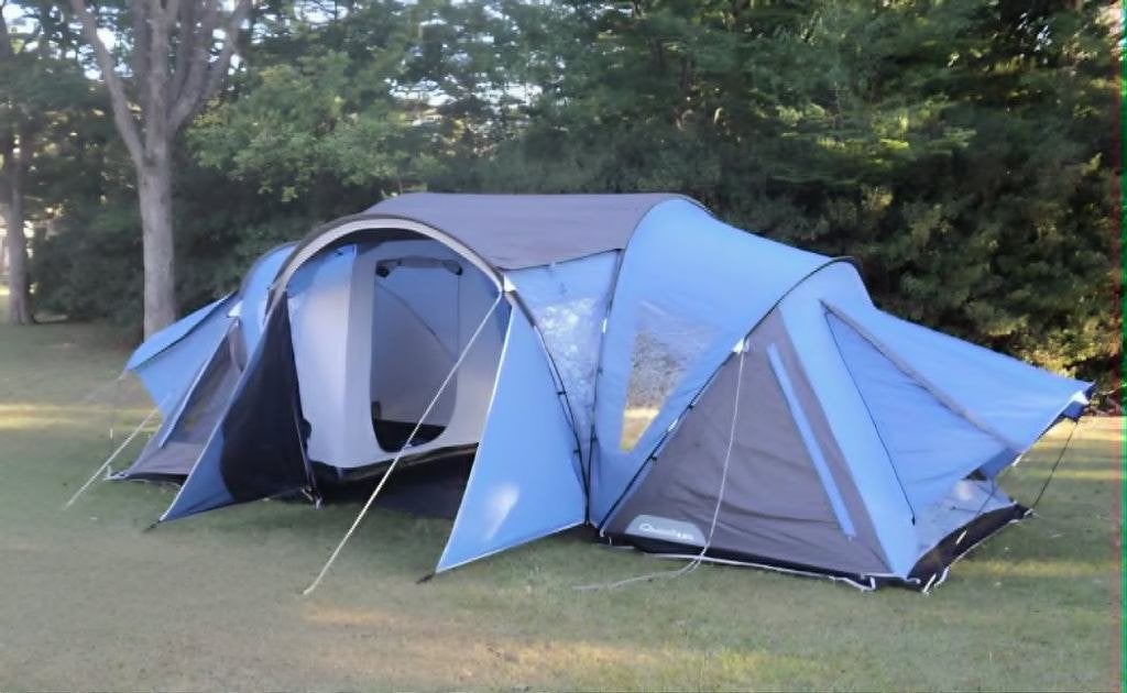 Grande Tente Camping « Décathlon - T4.2 XL Air - Quechua », Caravanes & Camping, Enlèvement, Comme neuf, Jusqu'à 6