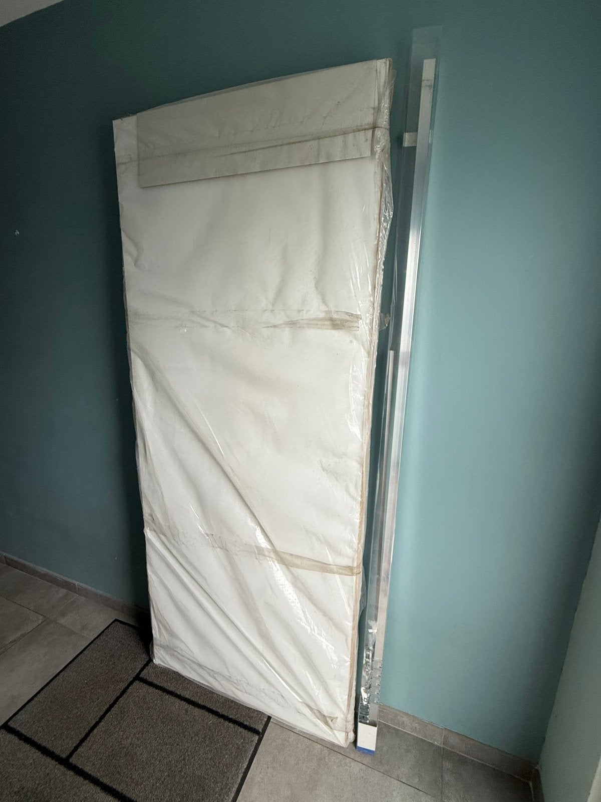 Nieuwe schuifdeur 83 x 200 cm + rail, Doe-het-zelf en Bouw, Ophalen, 80 tot 100 cm, Binnendeur, Nieuw