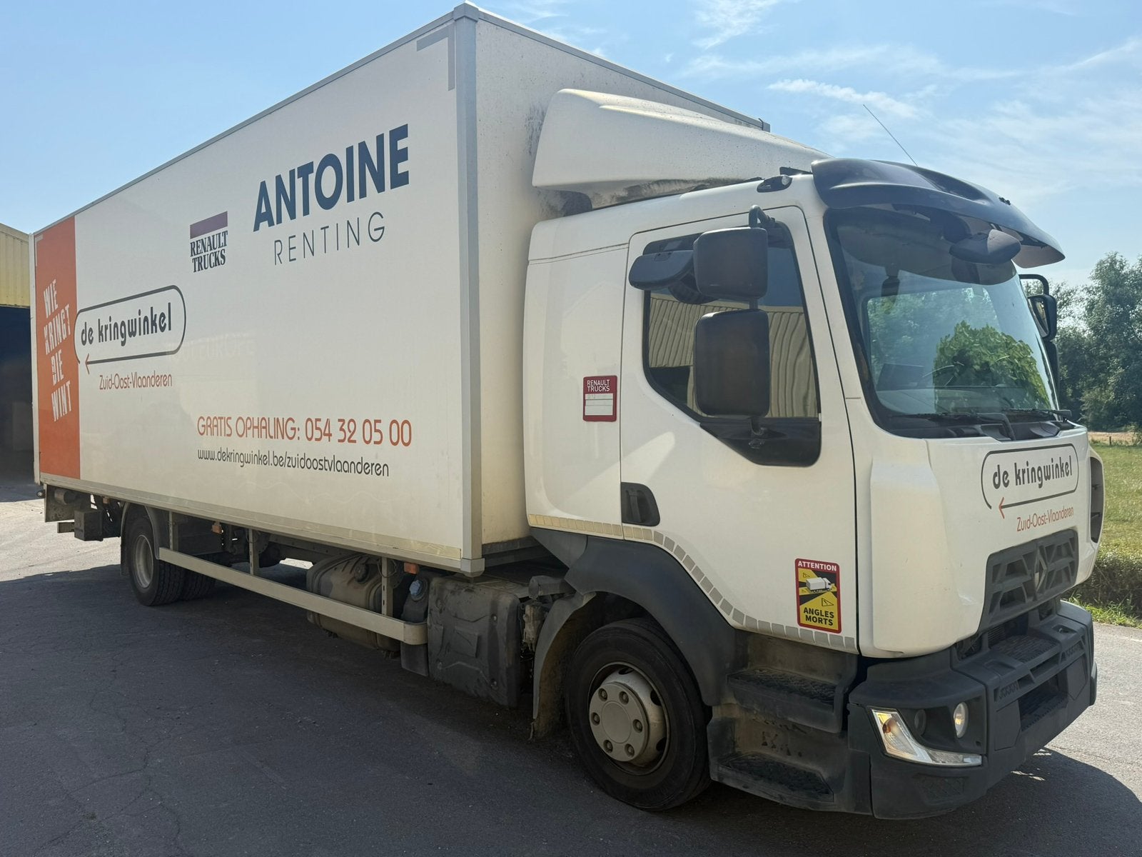Renault Midlum 240 dxi de 2017 12tonnes, Autos, Achat, Entreprise, Renault, Automatique