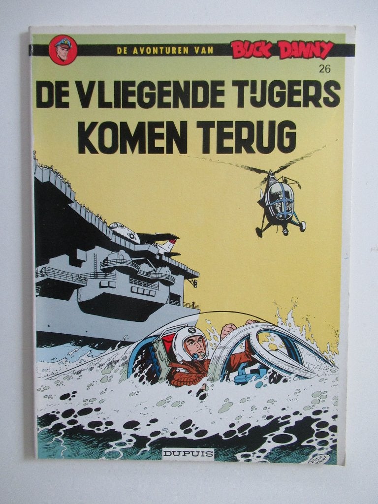buck danny...nr.26...de vliegende tijgers komen terug, Ophalen of Verzenden, Zo goed als nieuw