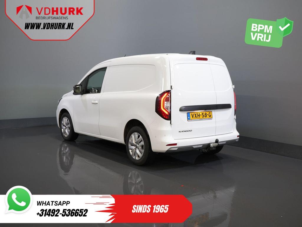 Renault Kangoo 1.5 dCi 95 pk Aut. (DEMO) NL Auto/ Carplay/ C, Auto's, Bestelwagens en Lichte vracht, Automaat, Renault, Wit, Bedrijf