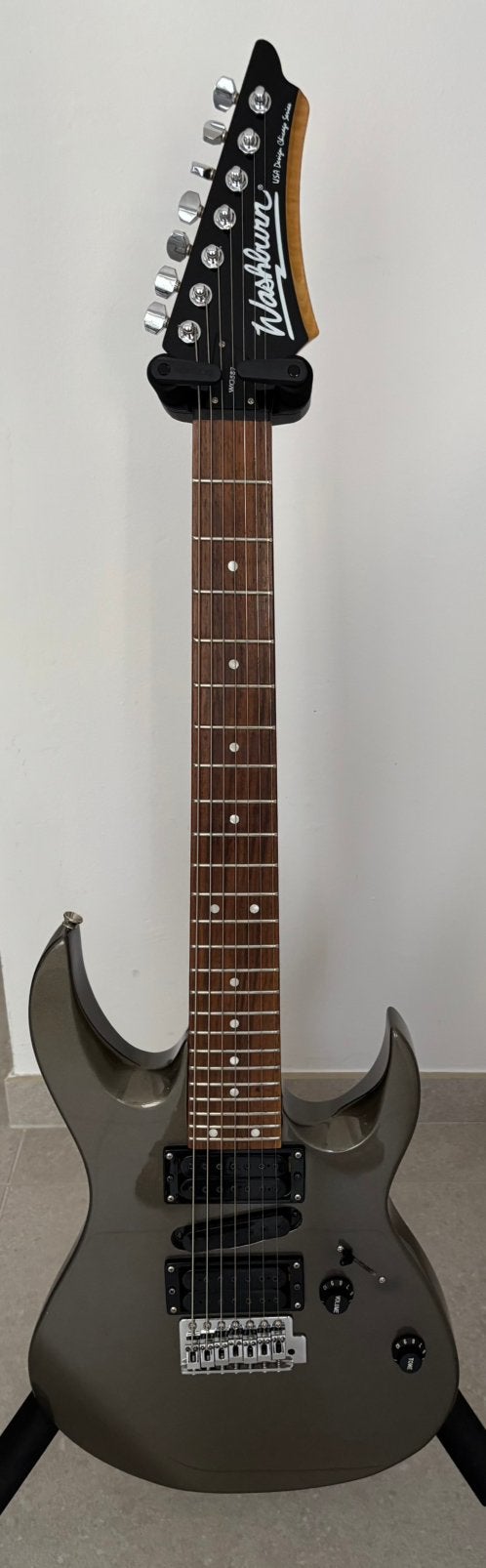 Guitare 7 cordes Wachburn USA, Musique & Instruments, Instruments à corde | Guitares | Électriques, Enlèvement, Comme neuf