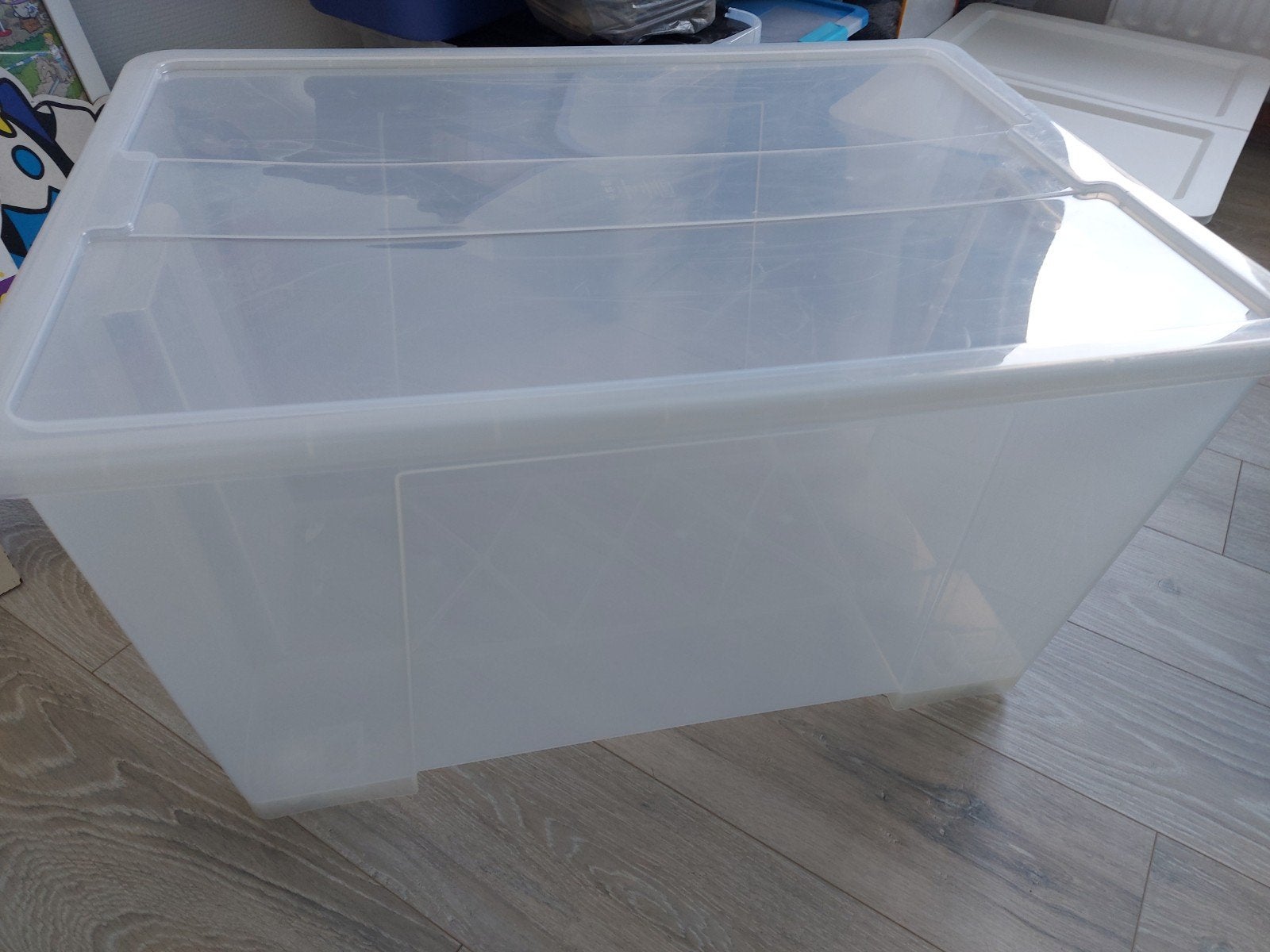 3 bacs de rangement ikea., Maison & Meubles, Enlèvement