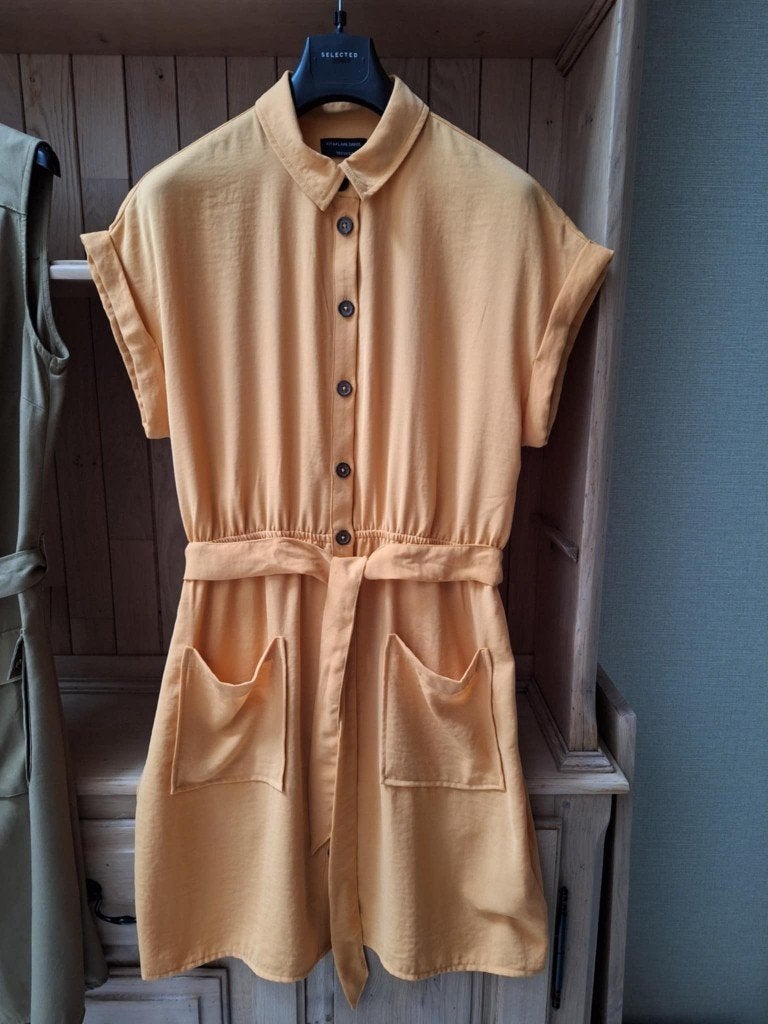 Nieuwe Okergele Fit & Flare jurk *Yessica *Maat 42, Vêtements | Femmes, Robes, Yessica, Enlèvement, Neuf, Taille 42/44 (L)