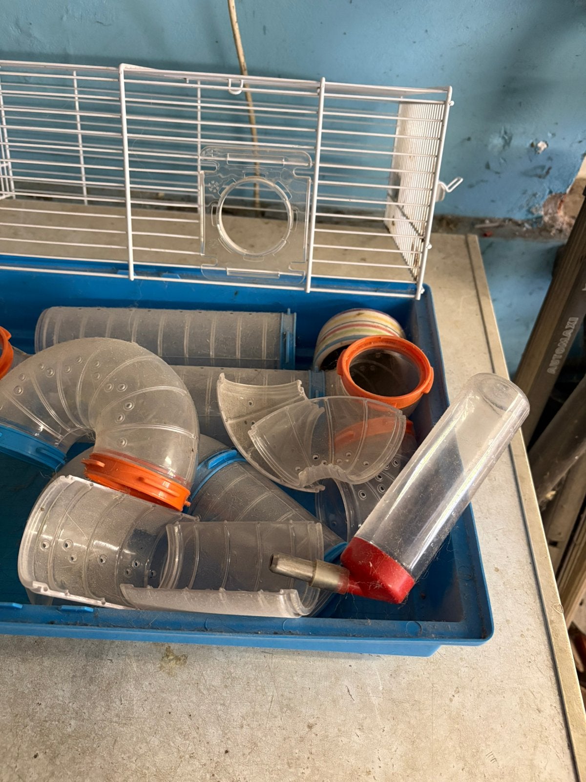 Cage pour petits rongeurs (hamster, souris), Animaux & Accessoires, Enlèvement, Comme neuf, Cage, Hamster