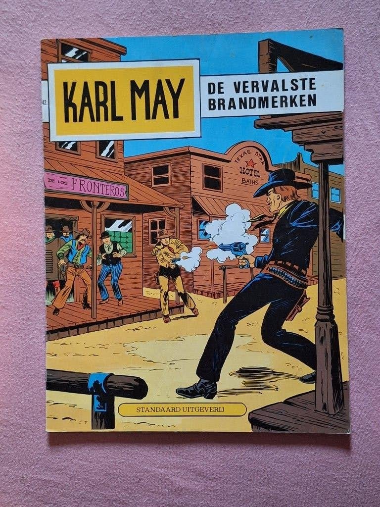 Karl May 42: de vervalste brandmerken, Boeken, Eén stripboek, Ophalen of Verzenden, Zo goed als nieuw