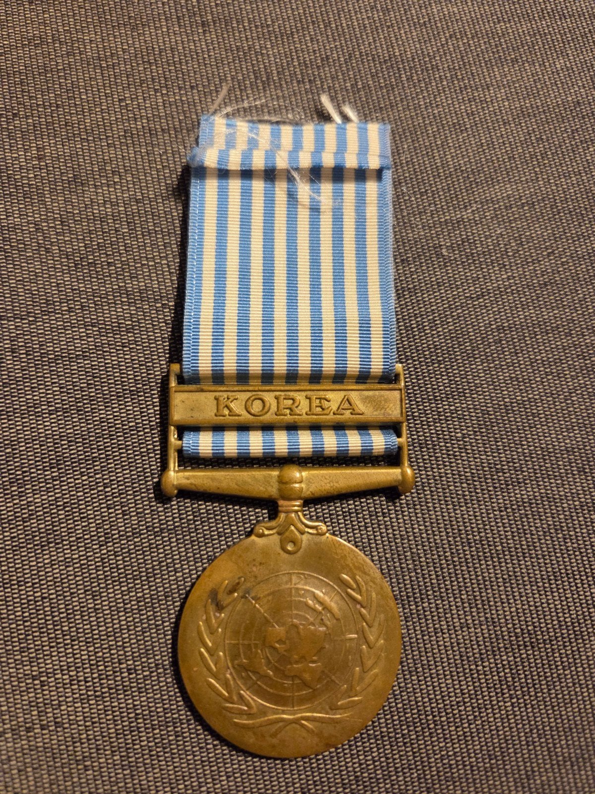 UN Korea Medaille Spaanse versie, Verzenden