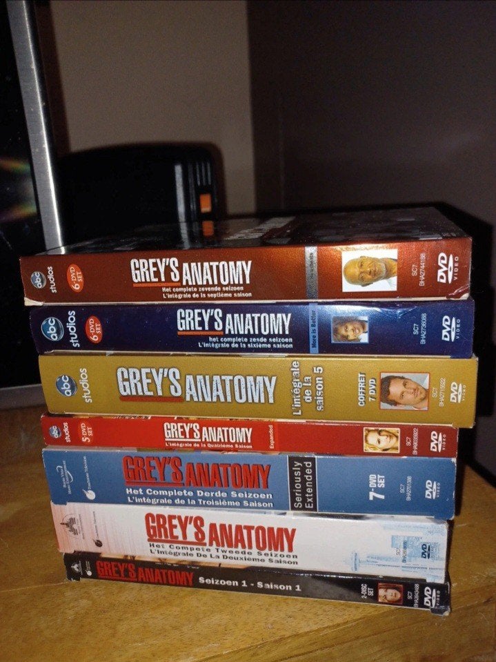 Grey's Anatomy, seizoen 1-7, Cd's en Dvd's, Nederlands, Gebruikt, Overige genres, Ophalen of Verzenden