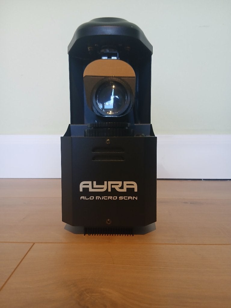 Ayra ALO Micro Scan LED Scanner – Krasvrij & 100% Werkend!, Musique & Instruments, Enlèvement, Comme neuf, Laser, Commande sonore