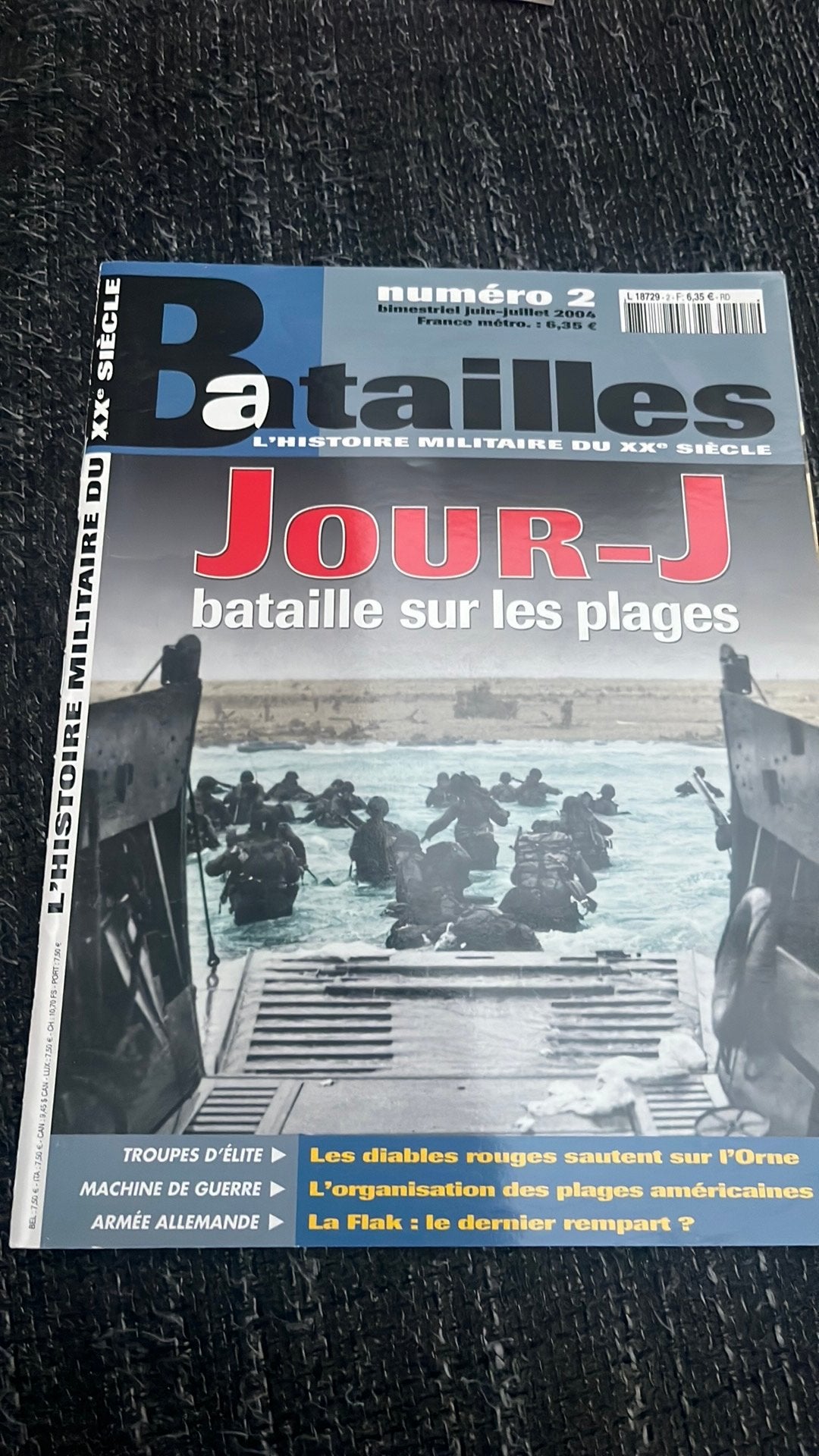 Boek bataille jour J bataille sur les plages, Boeken, Ophalen of Verzenden, Zo goed als nieuw