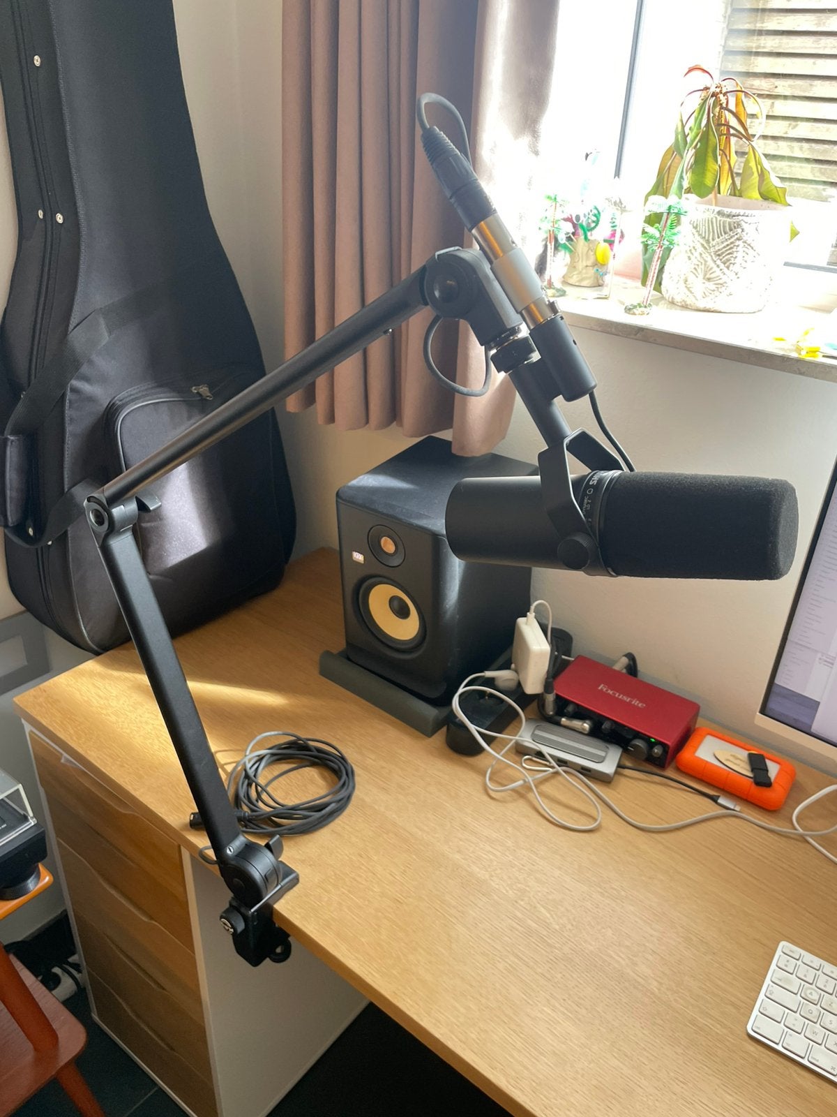 Dynamische microfoon Shure SM 7 B, Muziek en Instrumenten, Ophalen, Zo goed als nieuw, Studiomicrofoon
